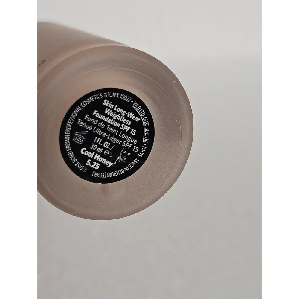 Bobbi Brown Skin Long-Wear Weightless Foundation Shade Cool Honey 5.25